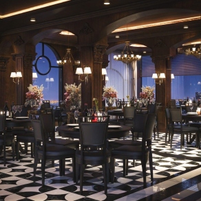 美式餐厅3D模型下载